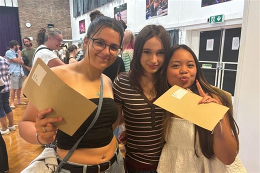 Ratton School celebrates GCSE success with students