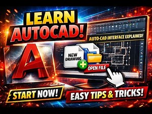 AutoCAD Interface Explained | New Drawing Setup & Workspace Basics