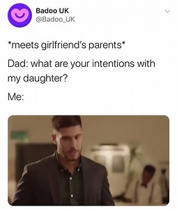 To all of the heroes who have ever passed the dreaded parent test - we salute you 🙌🏽🎖️#DateHonestly | Badoo