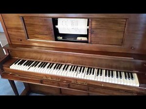 1920 era B. Shoninger Player Piano for Sale