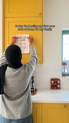 127K views · 411 reactions | AD. I hosted my first ever cafe at home...