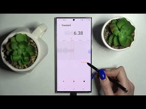 How to Record Sound on SAMSUNG Galaxy S22 Ultra - Use Voice Recorder