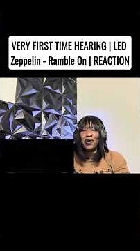 Very first time hearing Led Zeppelin - Rambie on Reaction rambleon led