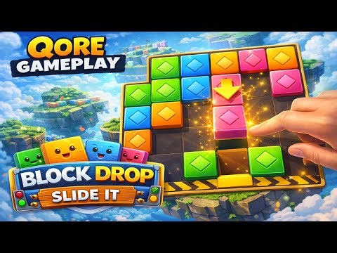 Block Drop: Slide It | Addictive Block Sliding Puzzle Gameplay (Android/iOS)