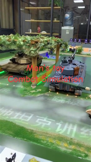 Tank combat model#toy #tank #fight