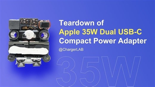 Apple's new 35W compact charger gets the teardown treatment