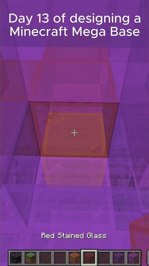 Designing a Minecraft Mega Base Day 13 #megabase #minecraft