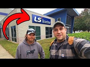AMAZING Tour of the LS Tractor Headquarters in North Carolina with Farmer Tyler Ranch!