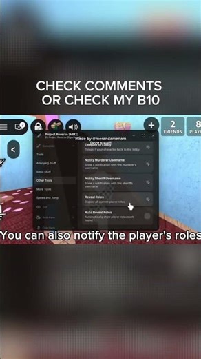 MM2 AUTOFARM COINS SCRIPT ESP PLAYERS KILL ALL #roblox #mm2script #mm2 #robloxfyp #adoptmescript