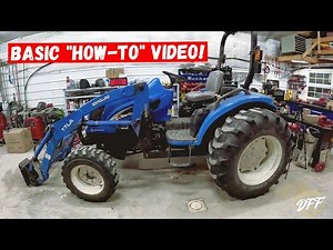 New Holland TC45DA Tractor- Full Service