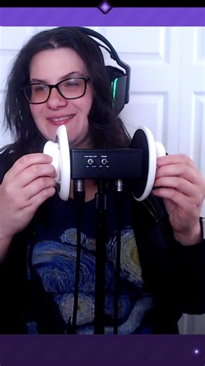 Ear Rubbing Sounds on the 3DIO Mic (ASMR)