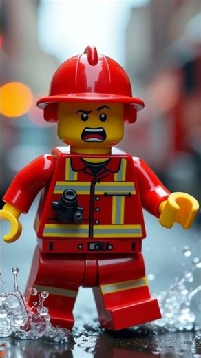 LEGO Firefighter Unleashes Sunken Treasure!