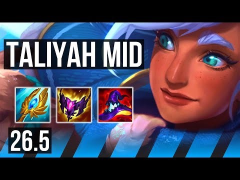 TALIYAH vs AKALI (MID) | 67K damage | EUW Challenger | 26.5