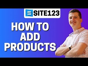 How To Add Products In Site123