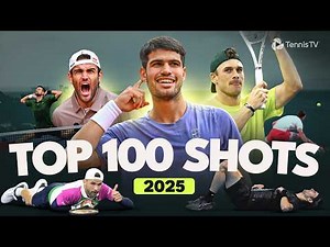 TOP 100 SHOTS: 2025 ATP TENNIS SEASON