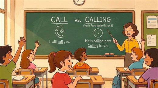 call和calling的区别是什么