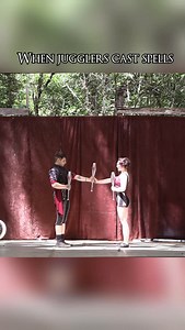 Harlequin Grim on Instagram: "Witchy circus choreography to invoke the dark spirits. 🪾🍂 With @rosecitycircus and @threeforsilver. 🎥 Footage by @granteknutson #performanceart #circus #gothicart #circusarts #entertainer"