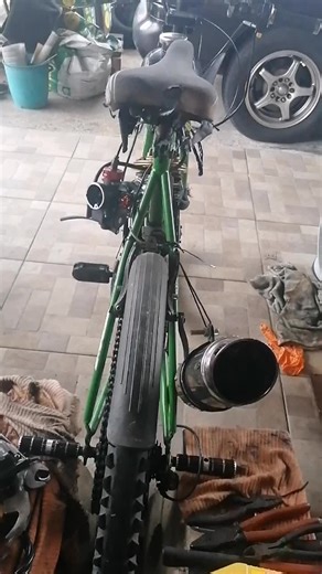 Fixing Rich Running 2 Stroke Bike Engine | Exhaust Pipe Flushing Guide