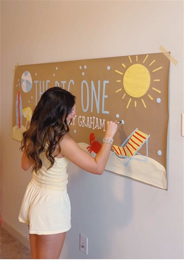 Paint a Magical First Birthday Banner with Me