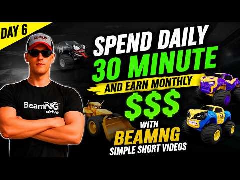 How to Play BeamNG.drive on PC & Make Viral Shorts (Complete Beginner Guide) ⭐