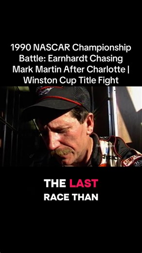 The 1990 NASCAR Winston Cup championship tightened after Charlotte Motor Speedway as Mark Martin held the points lead while Dale Earnhardt trailed by heading into Rockingham. With only races remaining in the season, both drivers discussed their chances at the title — Martin focused on consistency while Earnhardt made it clear the fight wasn’t over. One of NASCAR’s most intense championship battles was officially on. #NASCAR #NASCARClassic #1990NASCAR #WinstonCup #DaleEarnhardt
