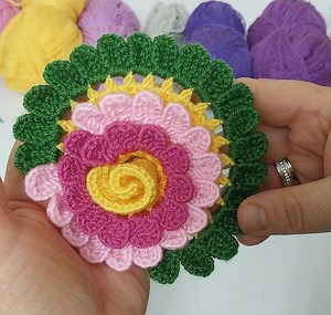 ✅️Decorative Rose Making✅ Making Decorative Roses ✅ | Easy Knitting