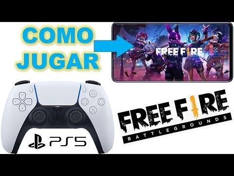 COMO JUGAR FREE FIRE CON MANDO DE PS5