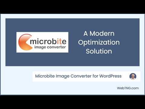 Microbite Image Converter for WordPress
