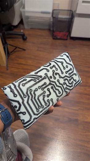 Make another 3d printed no sew wallet with me. This one has a pocket for 2 cards #3dprintedfashion