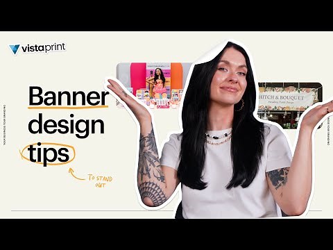How to make a banner for your business