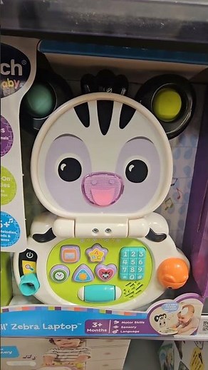 Lil' Zebra laptop #vtech #satisfying #interactivelearning #trendingshorts