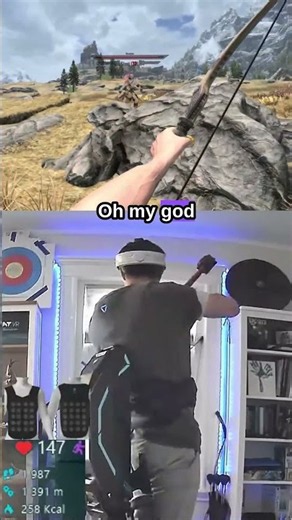 When you don't realize you merked a Skyrim Giant in VR... | 48.2 # 🏹] #skyrimvr #skyrim #katwalkc2