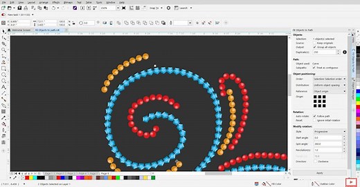 How to fit objects to a path - Corel Discovery Center