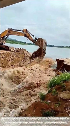 Releasing the Flow: The Final Act of Bridge Construction