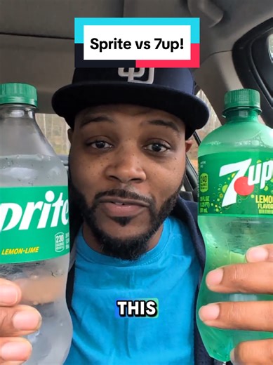 Sprite vs 7up! Battle of the citrus GOATS! #fyp #sprite #7up #thirsty | sprite