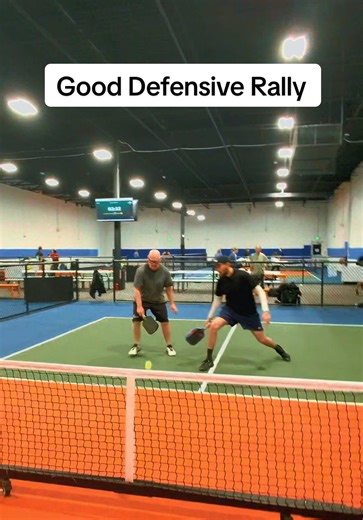 Long Rally, but our Defense was on point!! #pickleball #Blackpickleballer #Pickleballhighlights #defense #rally