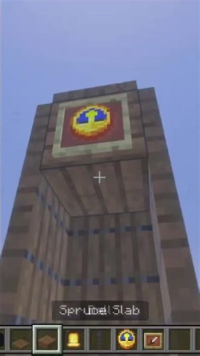 Minecraft Clock Tutorial #minecraft #minecraftshorts #youtubeshorts