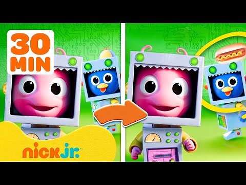 The Backyardigans Spot the Difference Game 🔍 w/ Uniqua, Pablo & Tyrone | Nick Jr.
