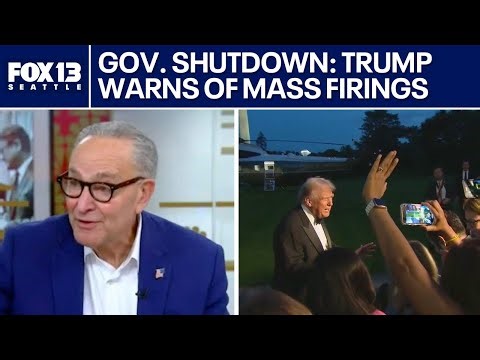 Government Shutdown: Trump warns of mass firings of federal workers