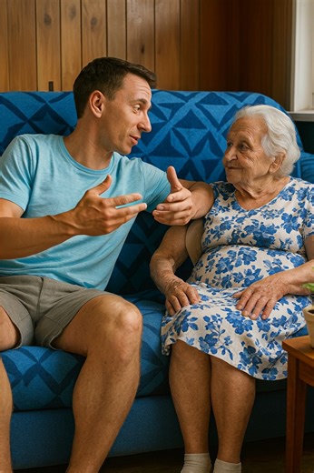An elderly woman had been saving money to hire a “husband for an hour” — but when a young, muscular man showed up at her door, the grandmother nearly screamed in shock 😱😨 In recent months, life had become especially difficult for her. She often complained to her neighbor: — The faucet is leaking, and I can’t even fix it. I don’t even have the right tools! See that chair? You can’t even sit on it; it wobbles. And the roof leaks too… I have to do everything by myself, always by myself… The neigh