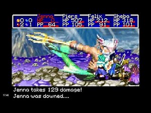 Let's Play Golden Sun: The Lost Age Reloaded: Episode 71: BOSS - Poseidon