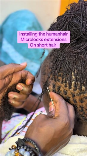 Installing Microlocks on Short Hair: A Step-by-Step Guide