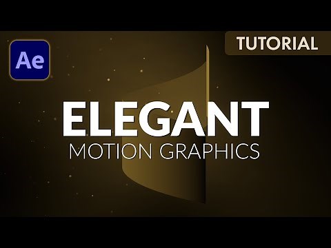 3 Elegant Motion Graphics Techniques | After Effects Tutorial