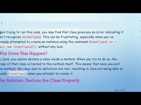 Understanding Java Inner Classes: Fixing the "Cannot Find InnerClass2" Issue