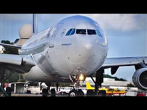 Air France A340 takeoff St Maarten - up close & personal