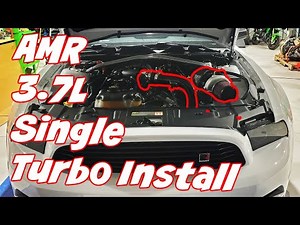 How to Turbo A 2011-2014 3.7 S197 V6 Mustang (AMR S197 3.7L V6 Turbo Kit)
