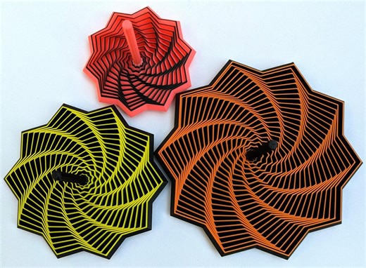 3D Printing Star Fidget STL/3MF Files: Stress Relief Desk Toy - Etsy Canada
