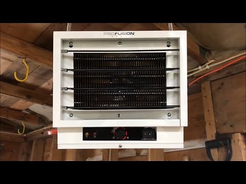 Installation of a profusion 7500 watt heater
