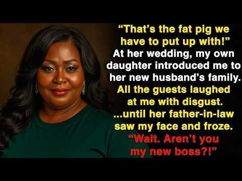 My daughter called me a fat pig at the party - until her father-in-law saw I was the millionaire...