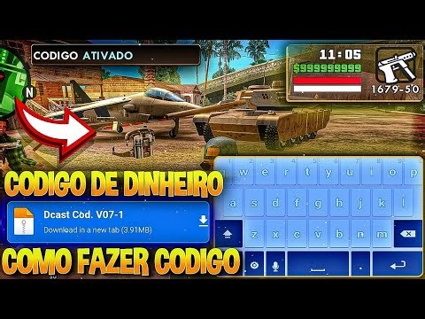 Como ativar codigos no gta sa android (sem mod)